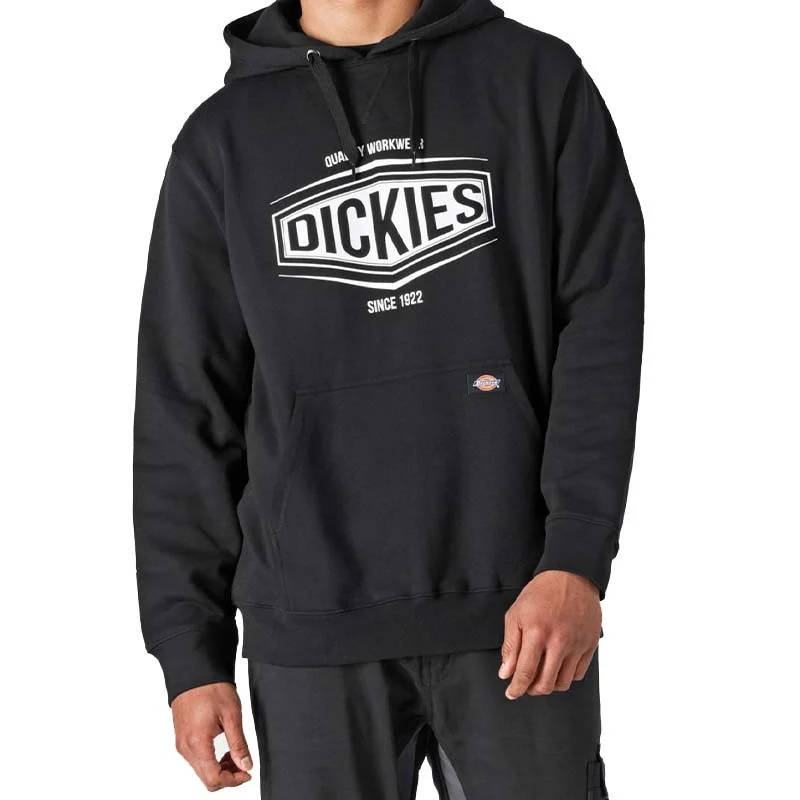Sweat à Capuche Homme Rockfield Noir - DICKIES WORKWEAR