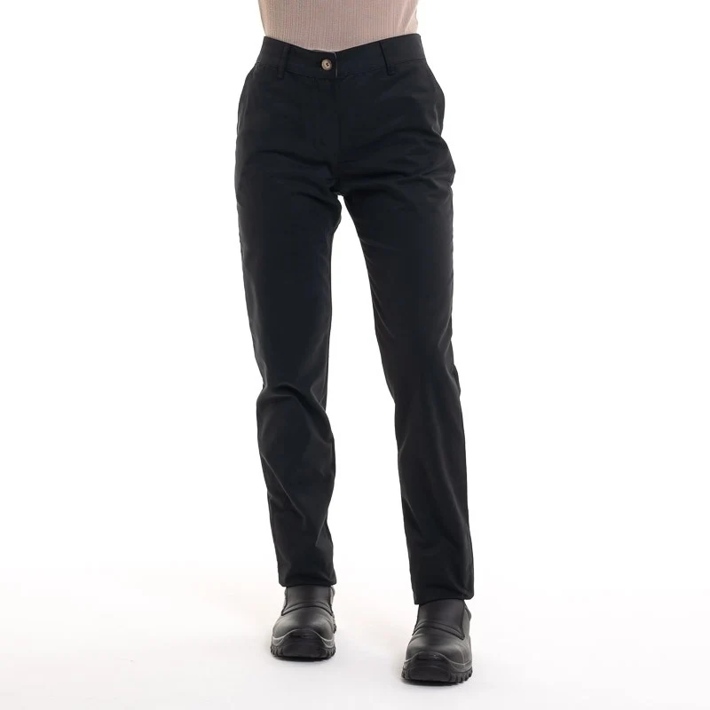 Pantalon de Travail Femme Soft Touch Noir Chiara - ROBUR