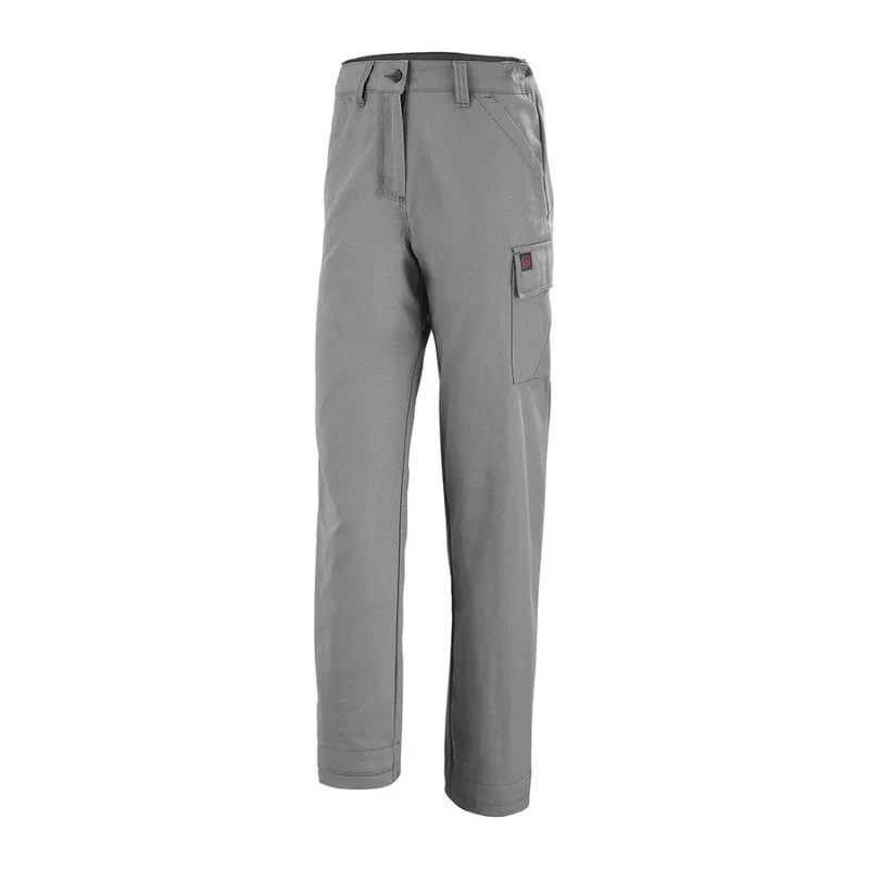 Pantalon de Travail Jade Femme Gris Minéral - ADOLPHE LAFONT