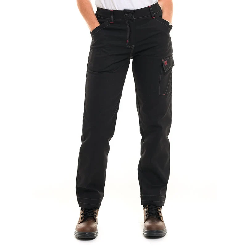 Pantalon de Travail Femme Jade Noir - ADOLPHE LAFONT