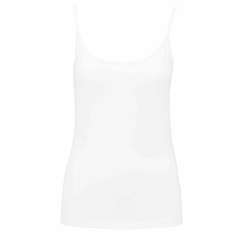 Débardeur Femme à Bretelles Noir - KARIBAN