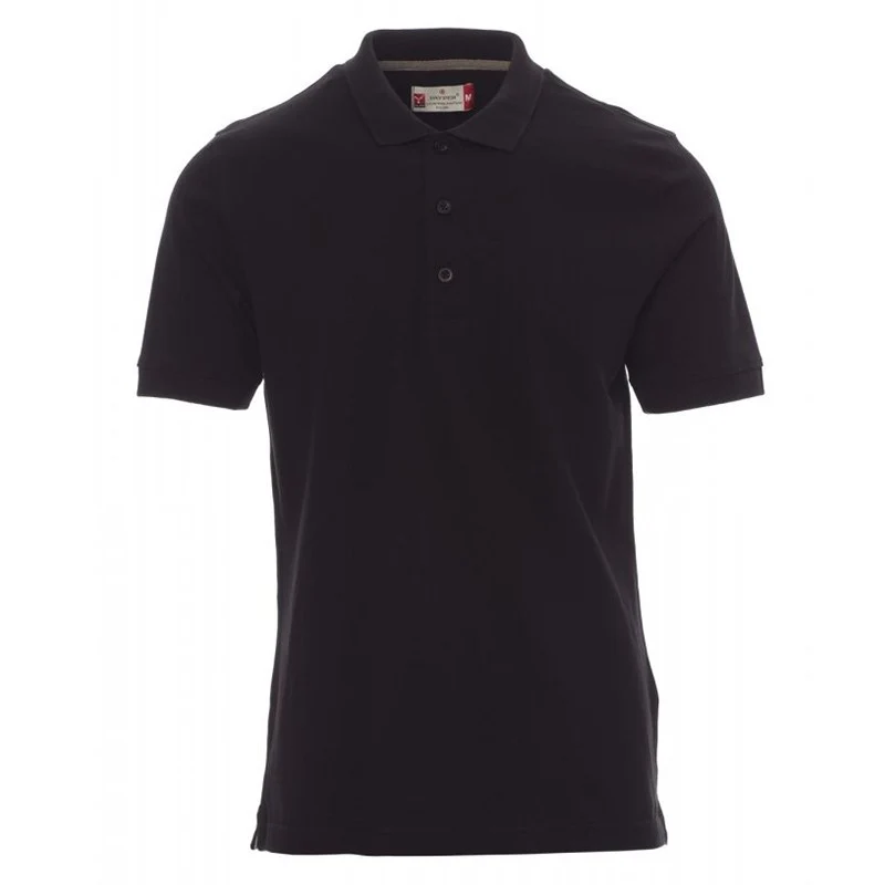 Polo de Travail Venice Noir - PAYPERWEAR