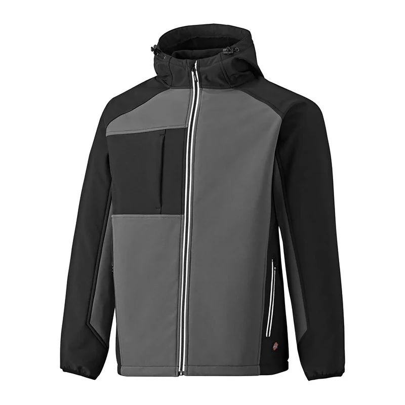Veste de Travail Homme Softshell Bicolore Two Tone Gris - DICKIES