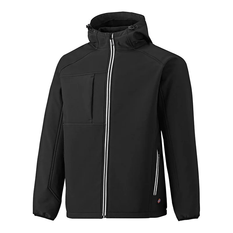 Veste de Travail Homme Softshell Bicolore Two Tone Noir - DICKIES