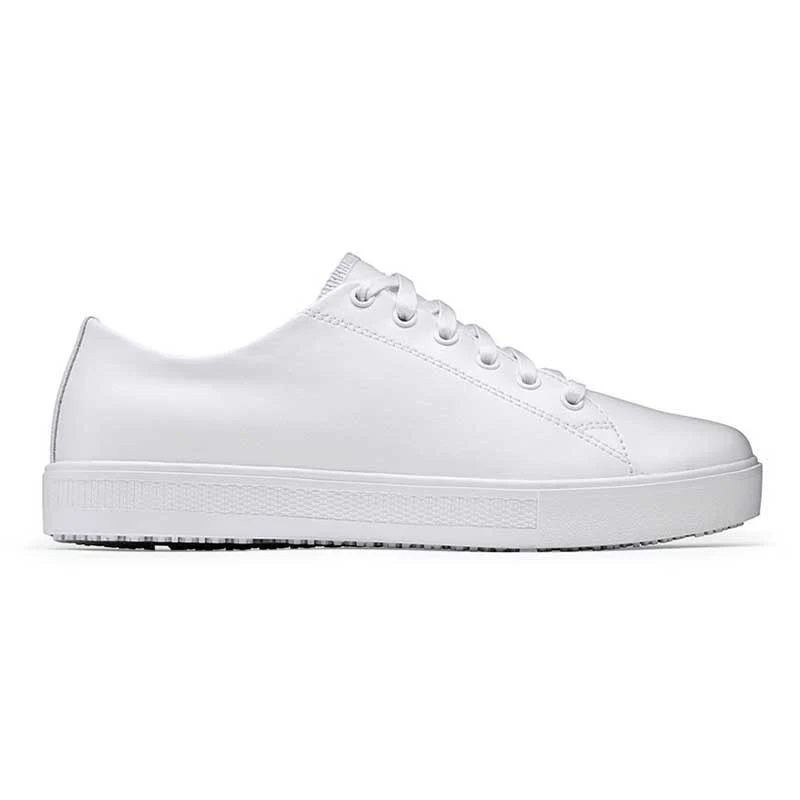 Chaussures de Travail Mixte Old School Semelle Antidérapante Blanche - SHOES FOR CREWS