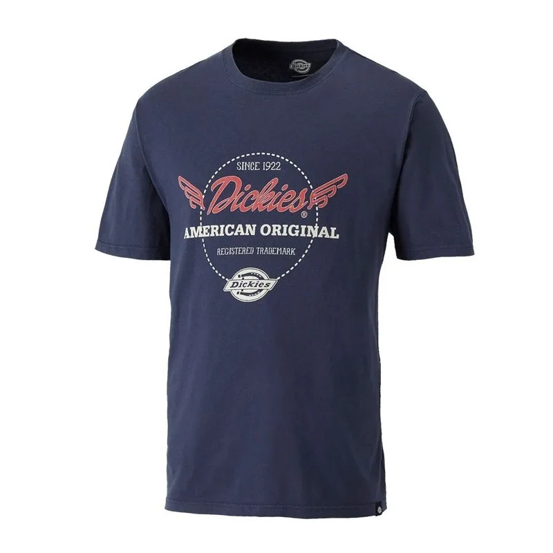 Tee-Shirt De Travail Lyndon Bleu Marine - DICKIES