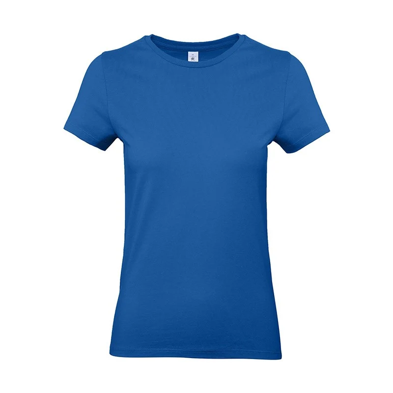 Tee-shirt de Travail Femme Bleu Royal Coton - TOPTEX
