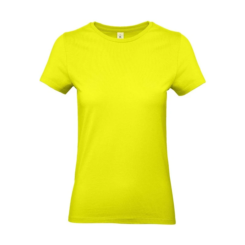 Tee-shirt de Travail Femme 100% Coton Vert Lime - TOPTEX