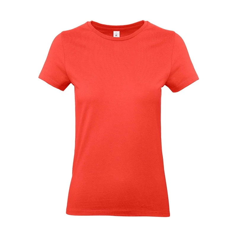 Tee-shirt de Travail Femme 100% Coton Orange - TOPTEX