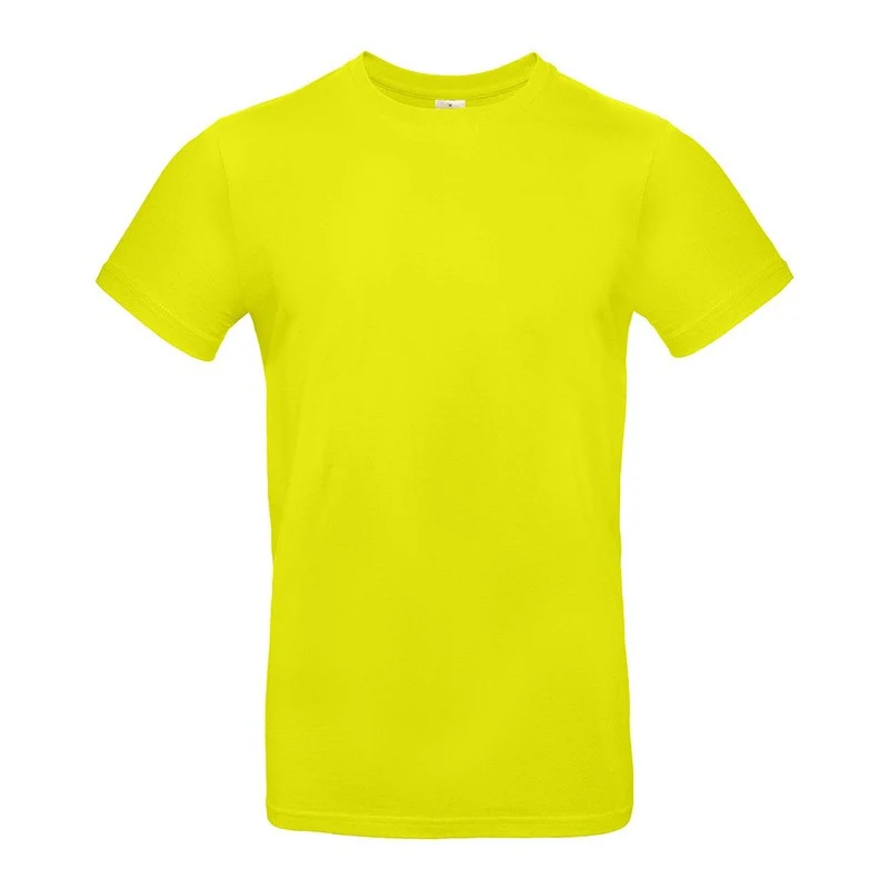 Tee-Shirt de Travail Coton Homme Vert Lime - TOPTEX