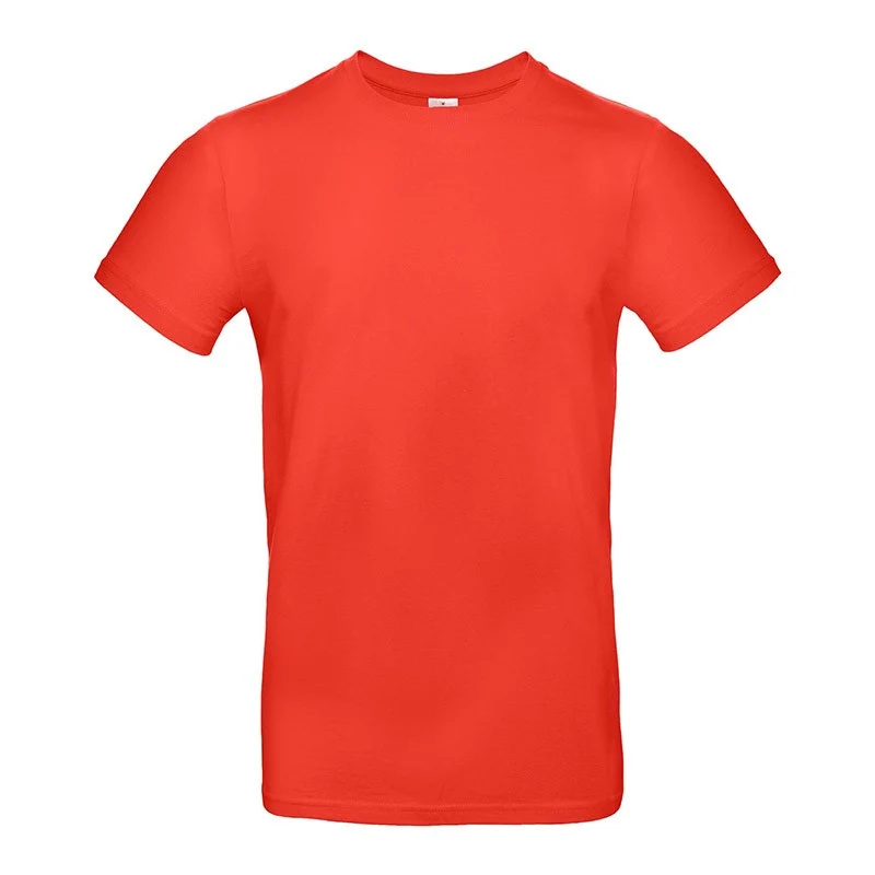 Tee-Shirt de Travail Coton Homme Orange Sunset - TOPTEX