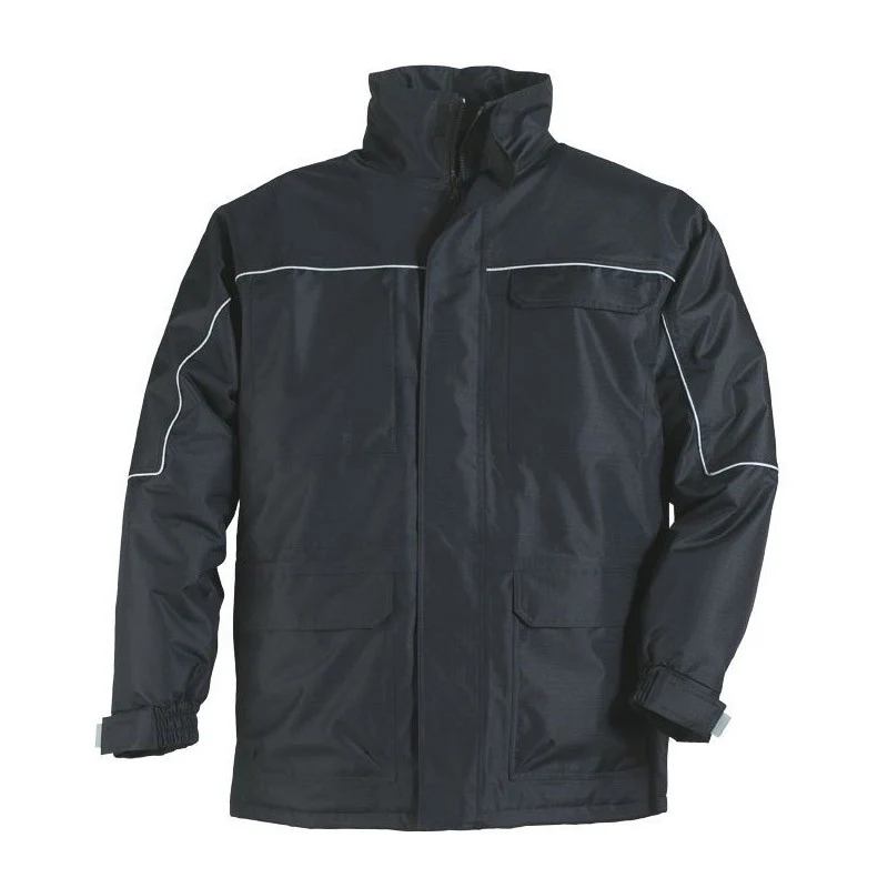Parka Mixte Ripstop Noir - COVERGUARD