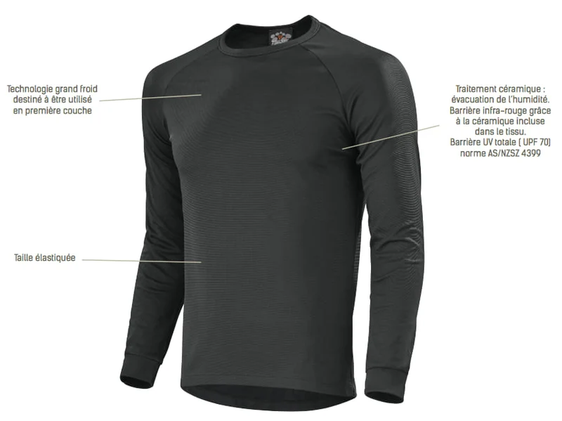 Tee-Shirt Thermique - ADOLPHE LAFONT