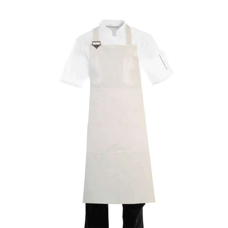 Tablier de Cuisine Blanc en PVC - EUROPROTECTION