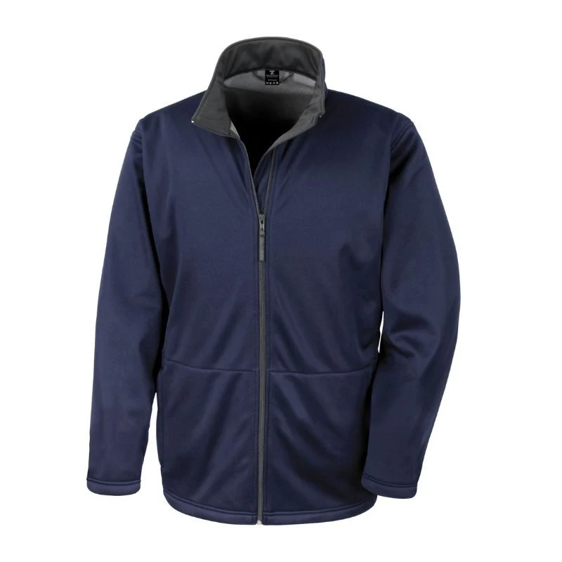 Veste de Travail Homme Softshell Bleu - RESULT