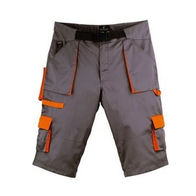 Short de Travail Homme Gris et Orange - EUROPROTECTION