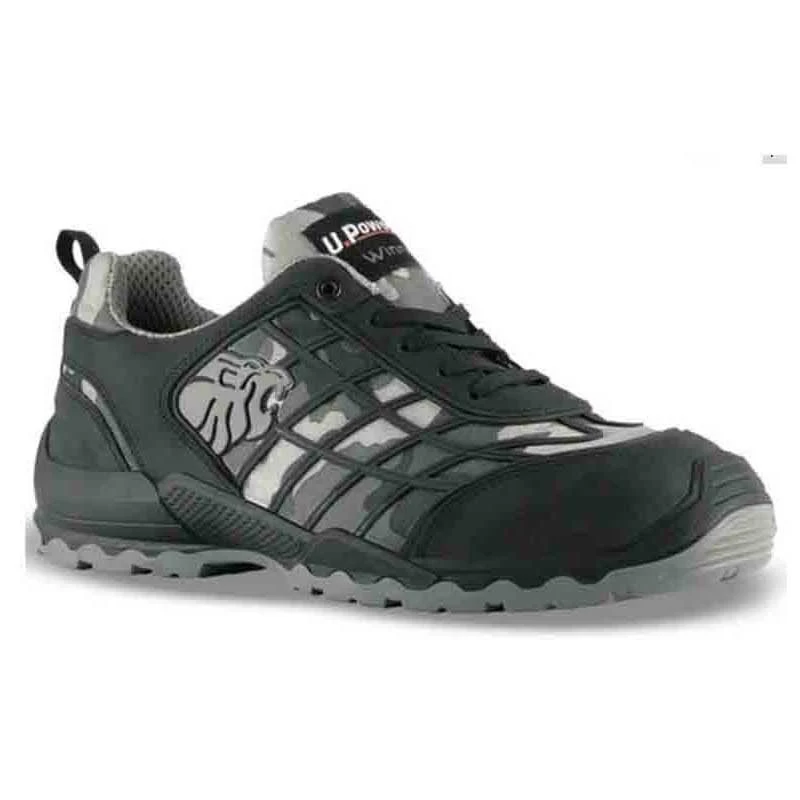 Chaussures de Sécurité Mixte Motif Camouflage Gris Penalty S3 SRC - UPOWER