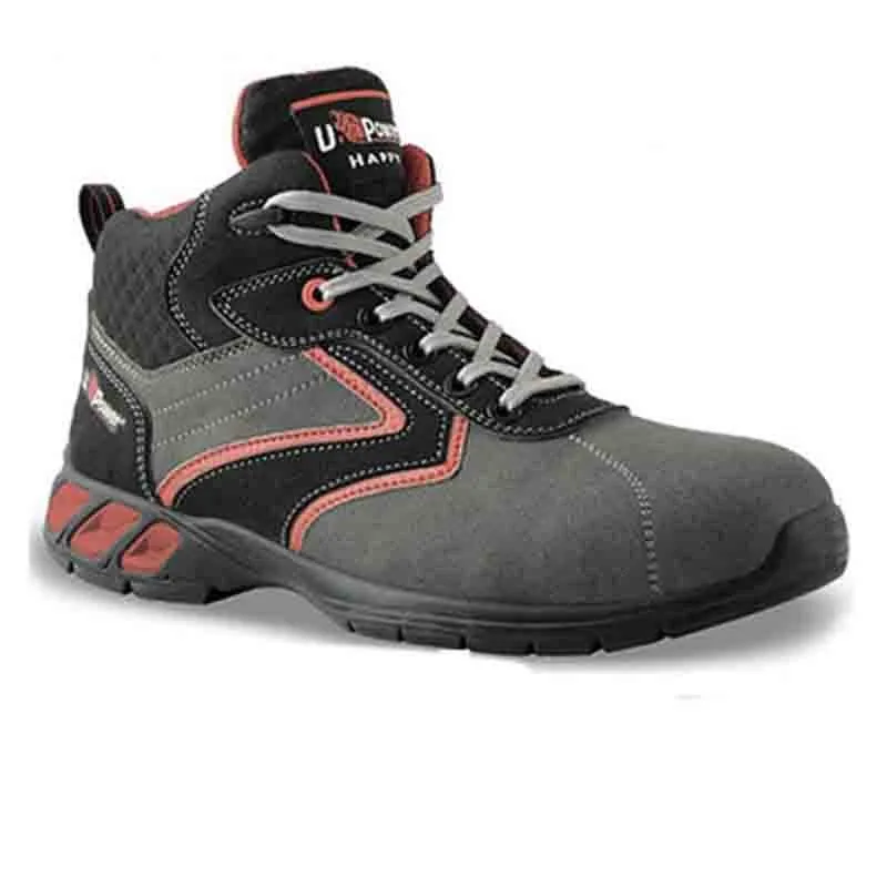 Chaussures de Sécurité Talons Renforcés Montantes Gin S1P SRC - UPOWER