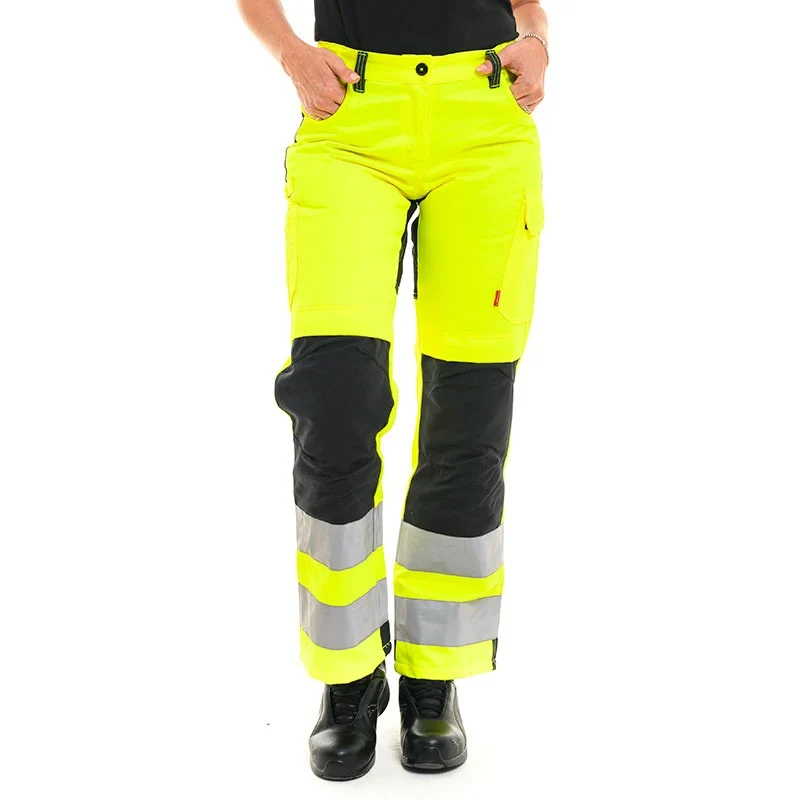 Pantalon de Travail Femme Jaune Fluo - ADOLPHE LAFONT