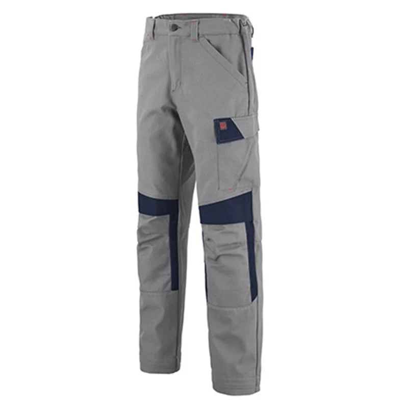 Pantalon de Travail Homme Acier et Marine - ADOLPHE LAFONT