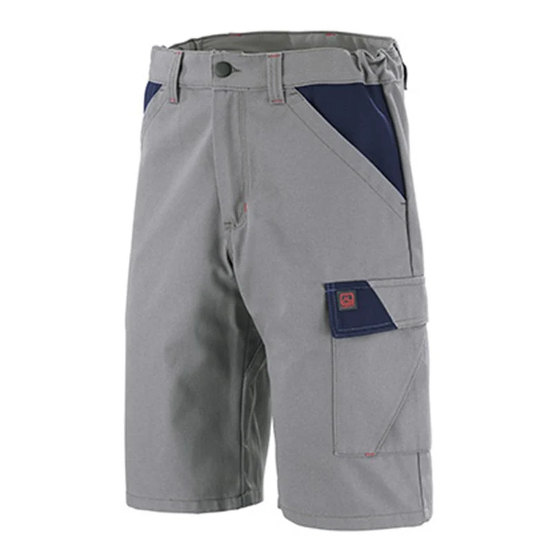 Short de Travail Homme Acier et Marine - ADOLPHE LAFONT
