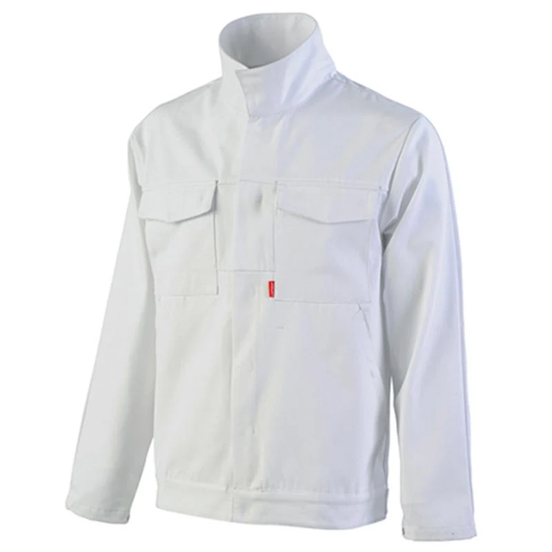 Blouson de Travail Homme Uvite Blanc - ADOLPHE LAFONT
