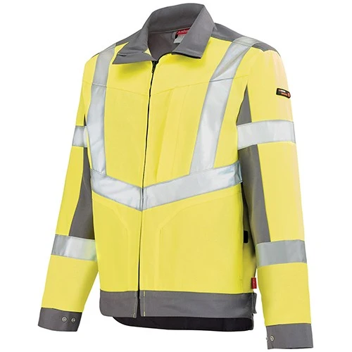 Blouson de Travail Fluo Jaune Hivi/Acier - ADOLPHE LAFONT