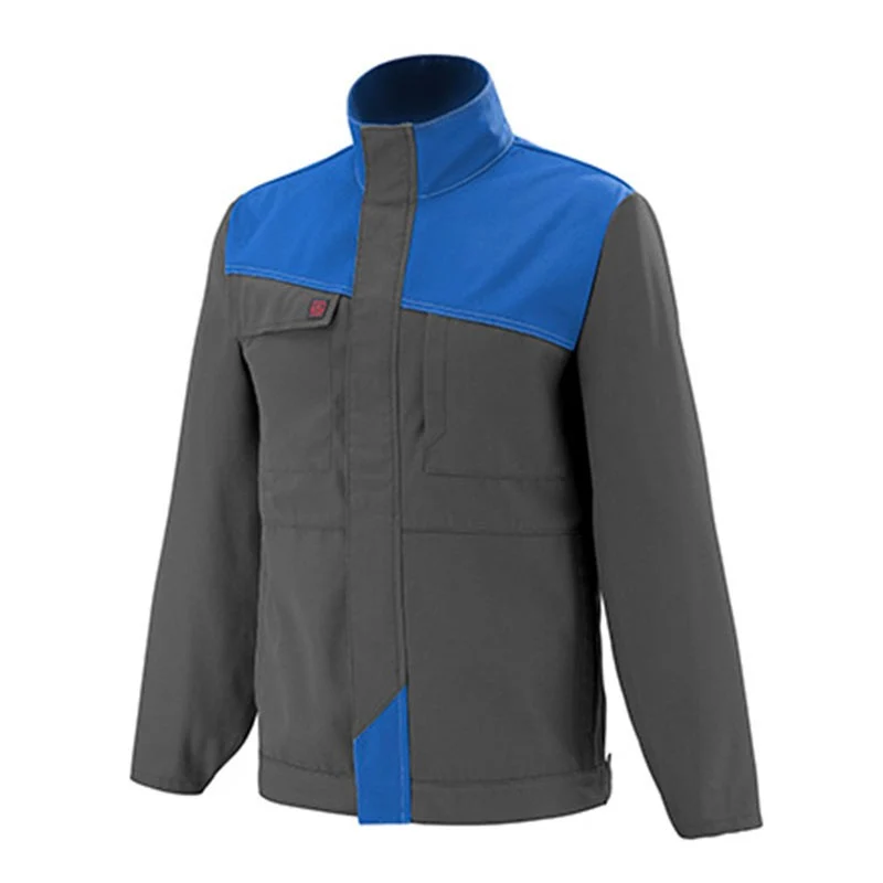 Blouson de Travail Homme Charbon et Azur - ADOLPHE LAFONT
