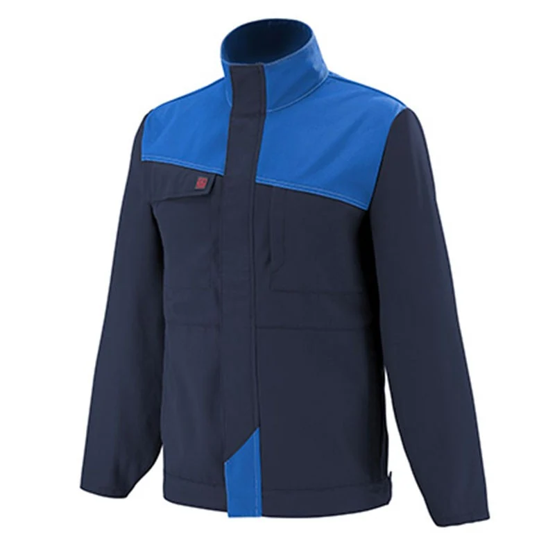 Blouson de Travail Homme Marine et Azur - ADOLPHE LAFONT