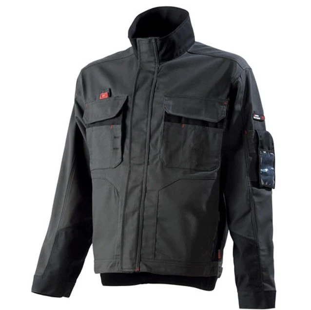 Blouson de Travail Homme Gris Charbon et Noir - ADOLPHE LAFONT