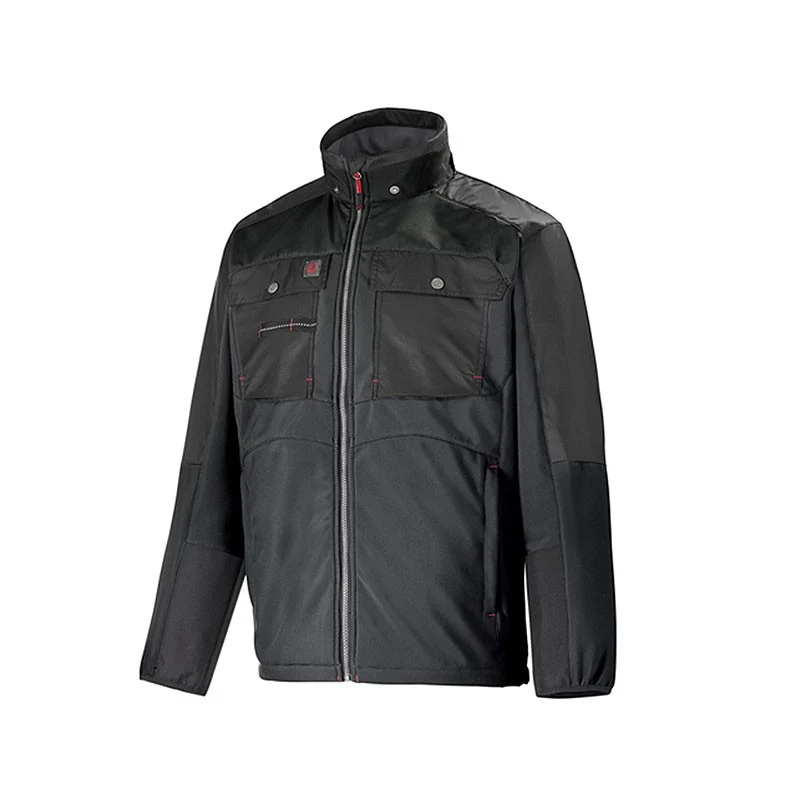 Polaire Imperméable de Travail Homme Softshell Noir - ADOLPHE LAFONT