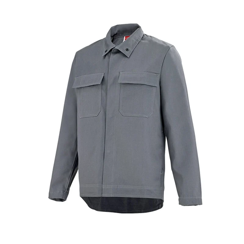 Veste de Travail Homme Anti Feu Pluton Acier - ADOLPHE LAFONT