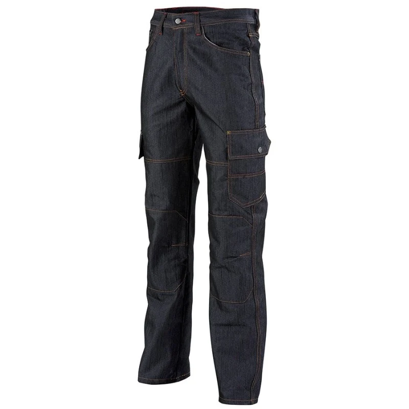 Jean de Travail Homme Bleu Indigo - ADOLPHE LAFONT