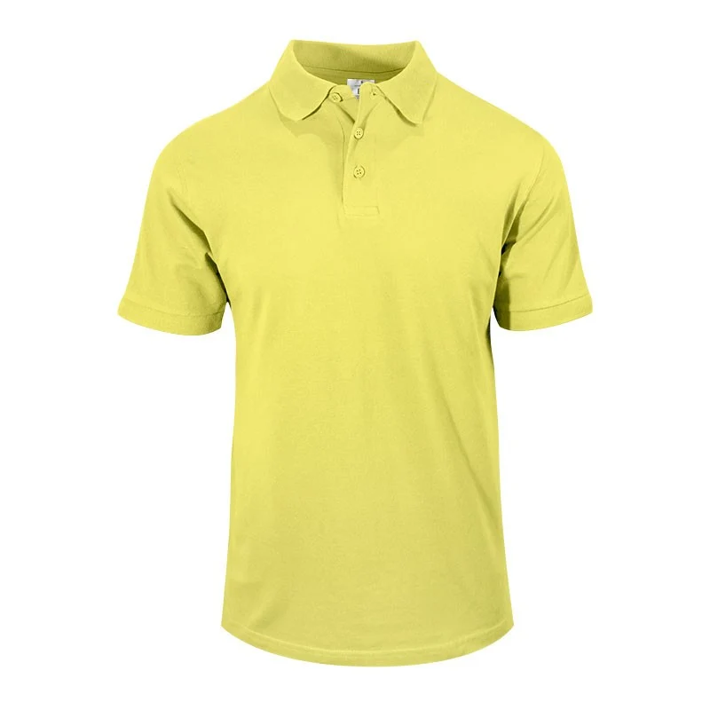 Polo de Travail Coton Homme Vert Lime - TOPTEX