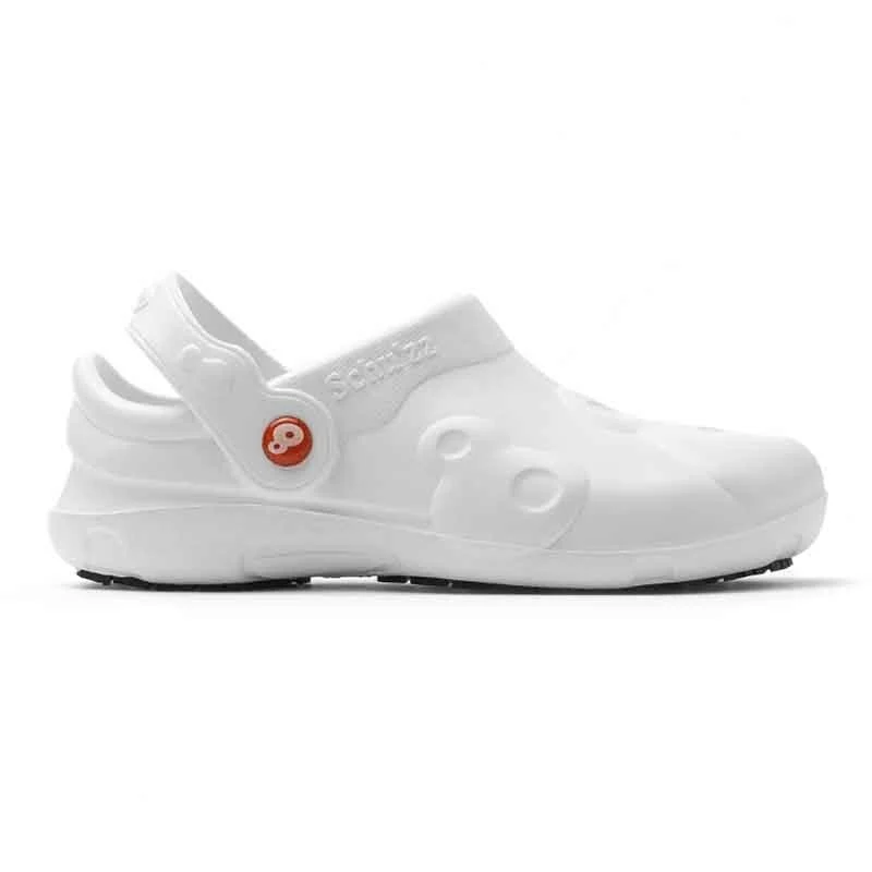 Sabot Pro de Boulanger Mixte Blanc - SCHU'ZZ