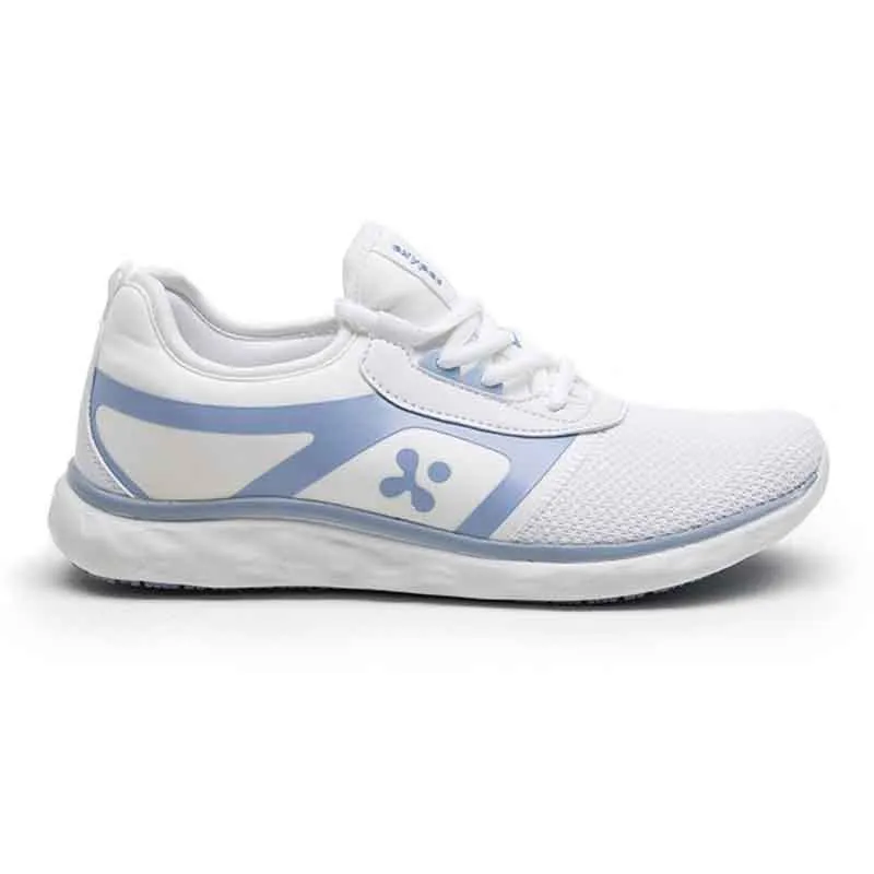 Chaussures de Travail Femme Blanc et Bleu Modèle KARLA - OXYPAS