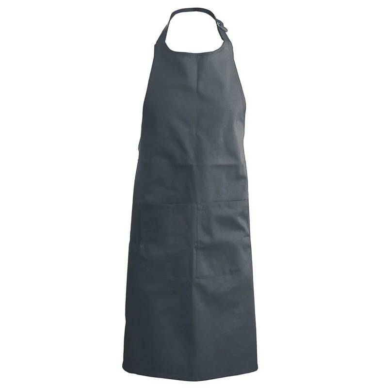 Tablier pour Serveur Valet Gris Foncé en Polycoton - MANELLI