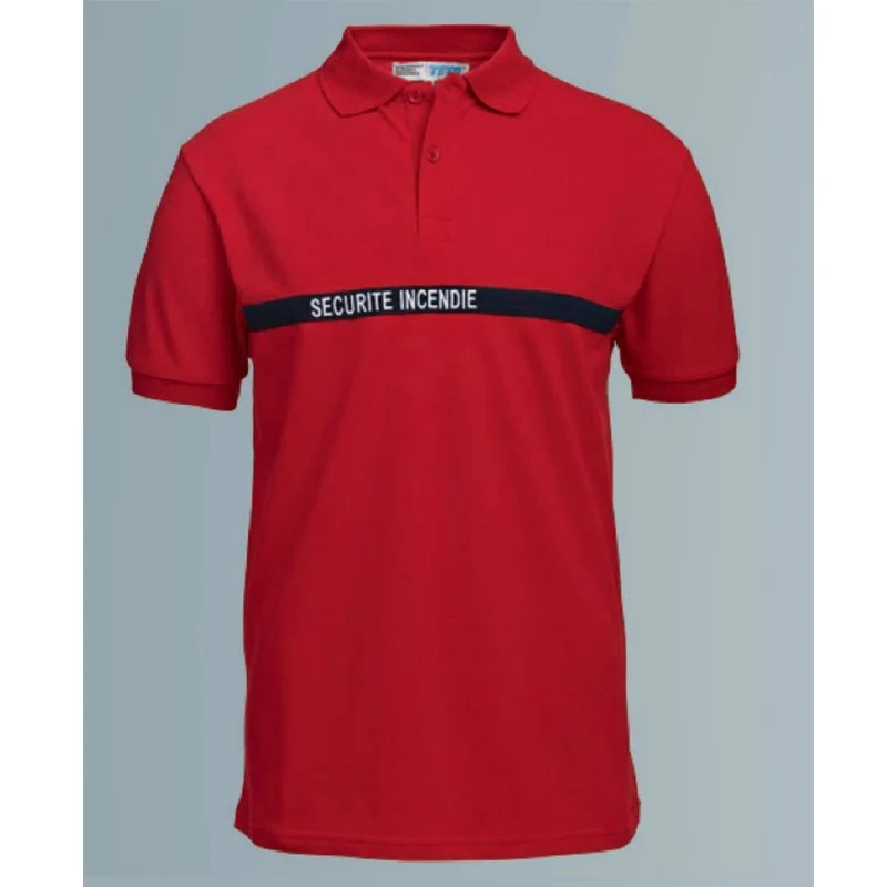 Polo de Sécurité Incendie Rouge - TEWI